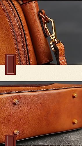 Retro Luxury Leather Handbag