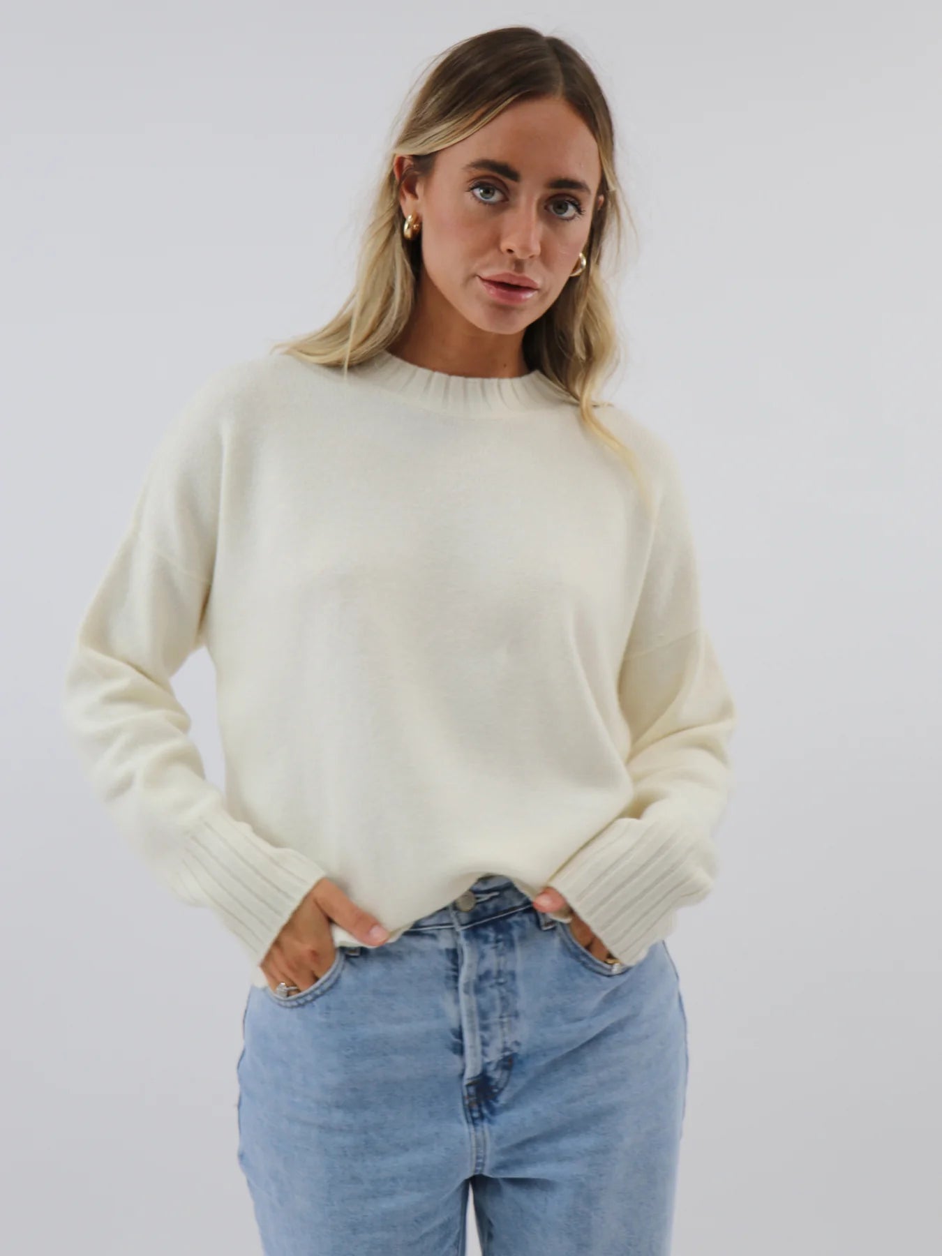 NOHO CASHMERE PULLOVER SWEATER