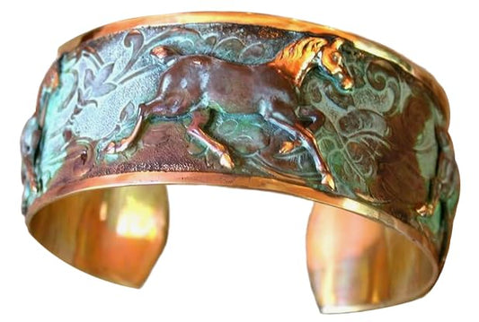 Running Horse Cuff Bracelet