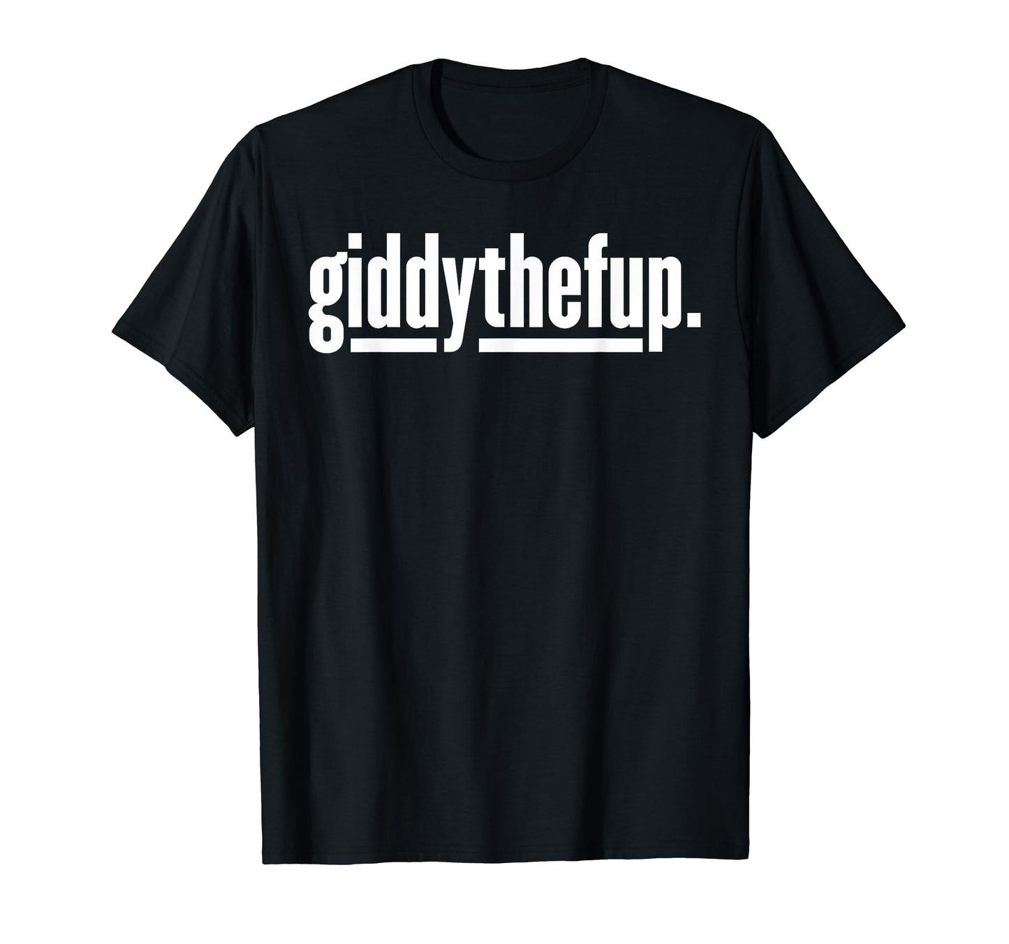 Vintage Giddythefup KY Derby Horse T-Shirt